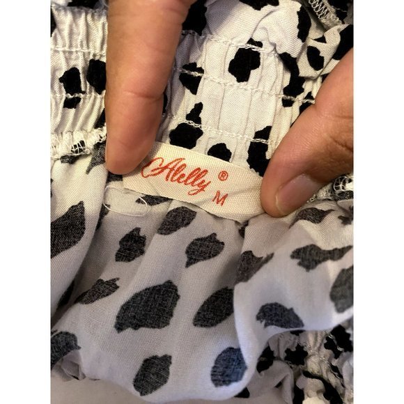 Alelly Mini Skirt leopard print size M - Picture 3 of 3